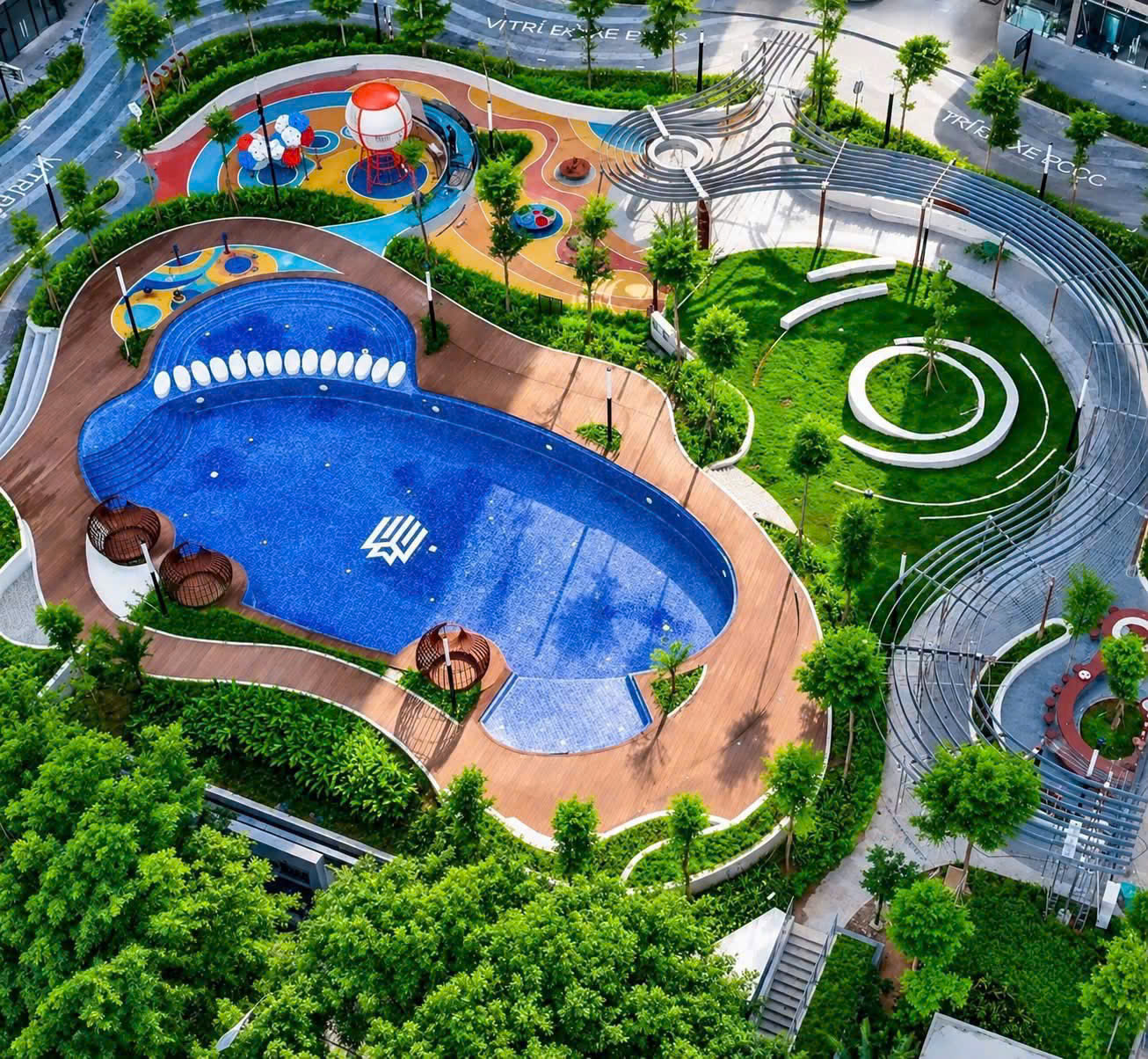 LUMIERE EVERGREEN SẮP VỀ ĐÍCH – HT VIỆT NAM HOÀN THIỆN CHUỖI TIỆN ÍCH HỒ BƠI VÀ CẢNH QUAN NƯỚC